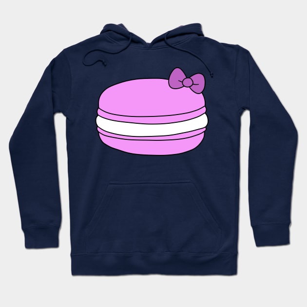 Purple Macaroon Hoodie by saradaboru